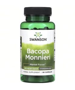 Brahmi – Bacopa Monnieri Swanson, 250 mg (90 kapsula)