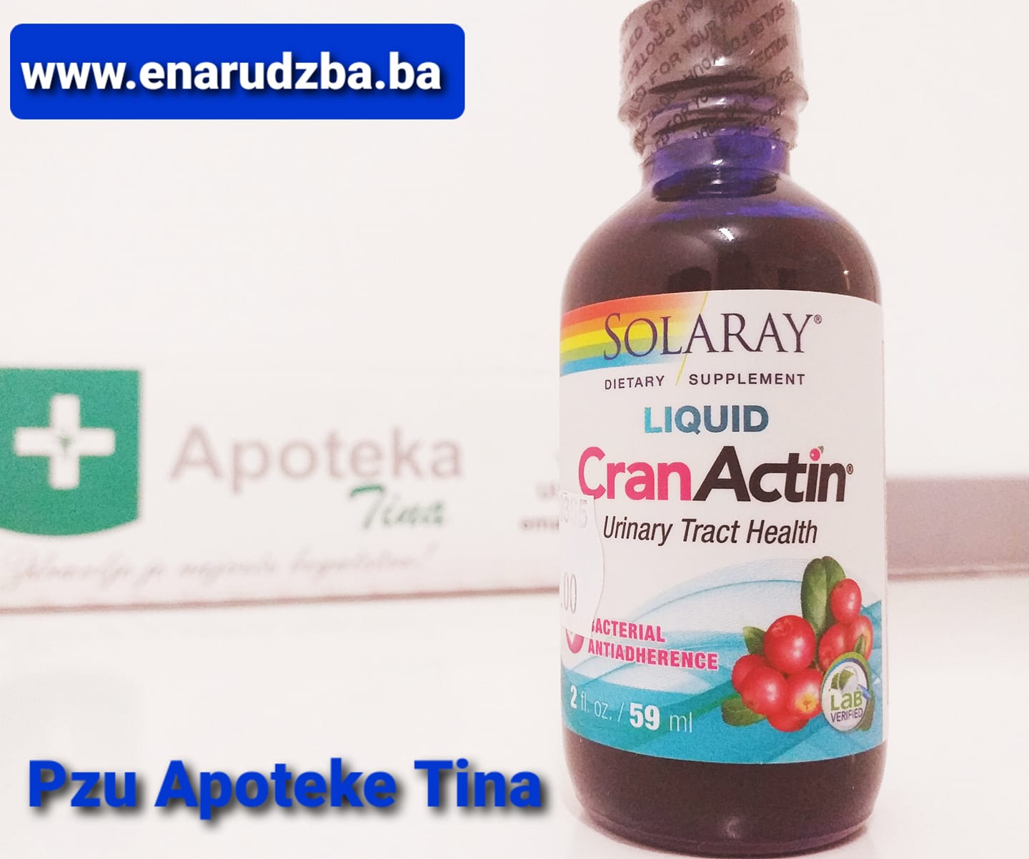 CranActin kapi Solaray 59ml
