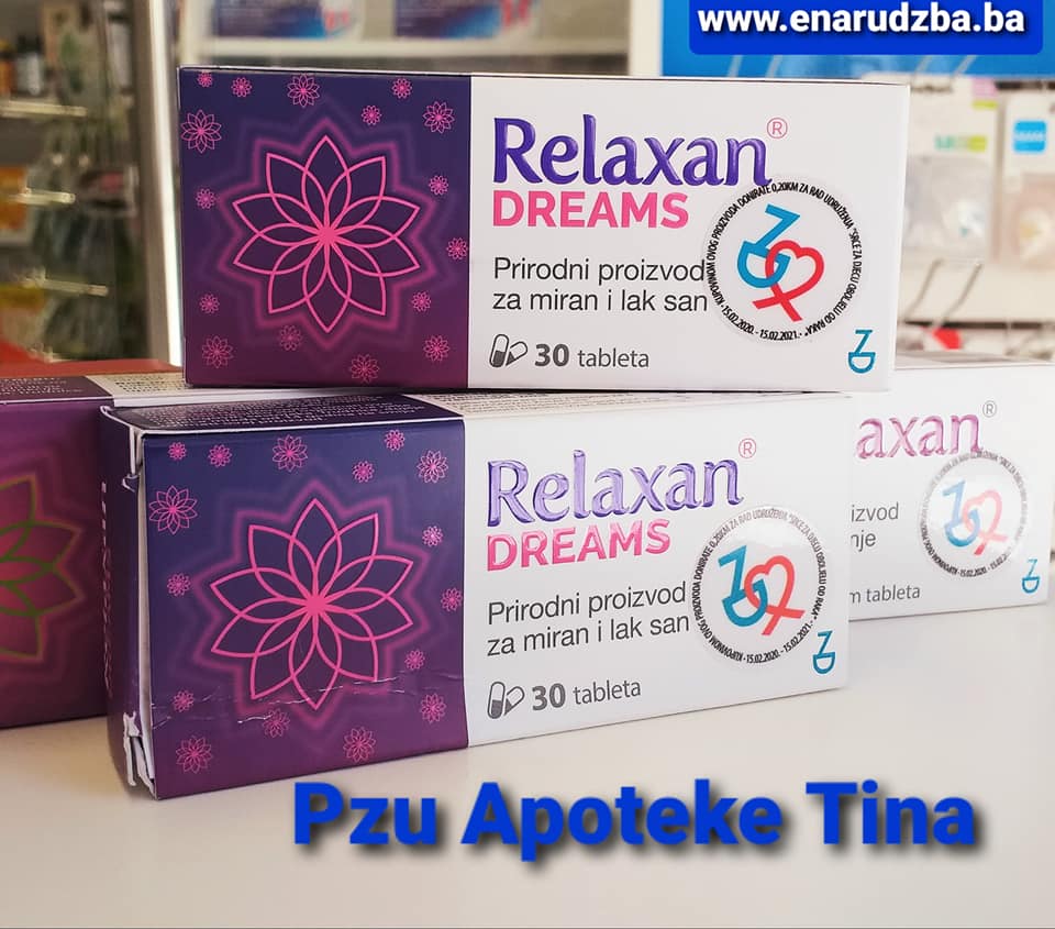 Relaxan DREAMS a 30 tableta ZADA - Slika 2
