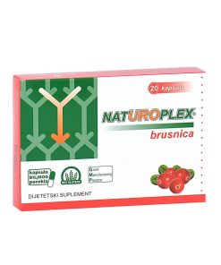 NATUROPLEX brusnica, 20 kapsula