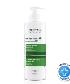 Vichy Dercos šampon protiv peruti za suhu kosu 390 ml