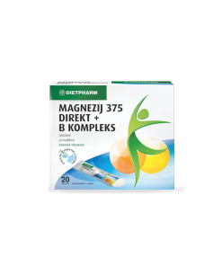 MAGNEZIJ DIREKT 375 MG + B KOMPLEKS A 28