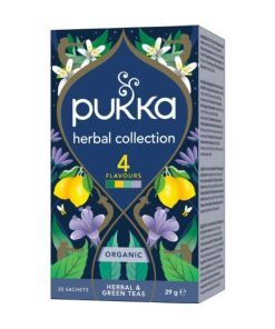 Kolekcija 4 biljna čaja Pukka (20 vrećica)