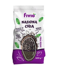 Alternative view of Chia sjemenke – 100% prirodne Fivio (500 g)