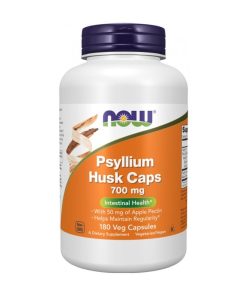 Indijski trputac Psyllium Husk 700 mg NOW (180 kapsula)