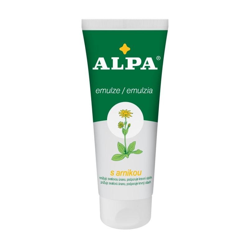 Masažna emulzija s arnikom i nevenom Alpa (100 ml)