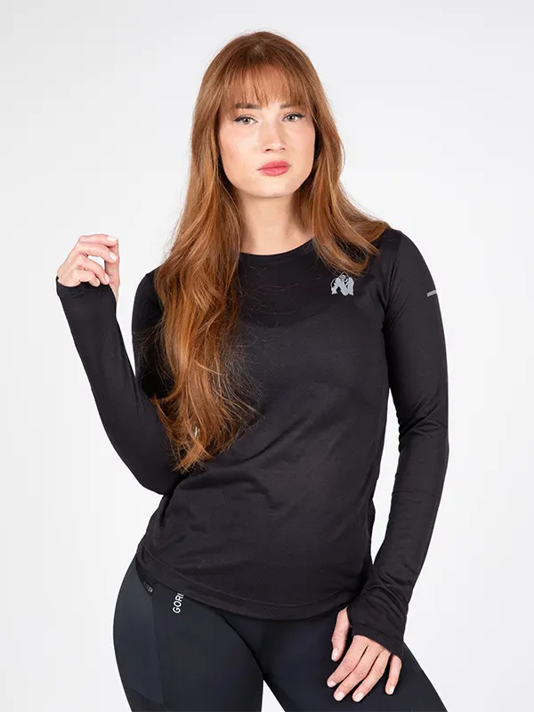 RALEIGH Majica Dugi Rukav – Crna - Slika 2