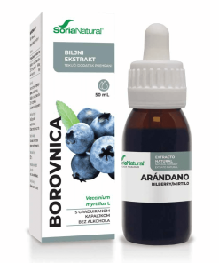 Borovnica bezalkoholne kapi 50ml Soria Natural
