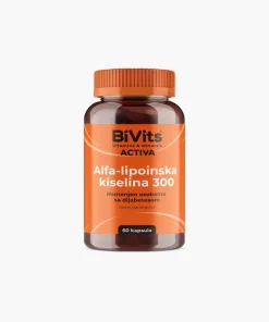Alternative view of Bivits Activa Alfa-lipoinska kiselina 300 mg, 60 kapsula