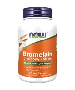 Bromelain NOW, 500 mg (120 kapsula)