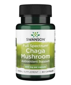 Alternative view of CHAGA 400 MG, 60 KAPSULA, SWANSON
