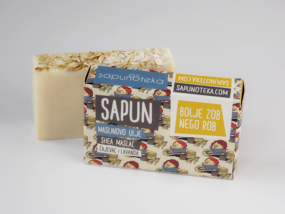 SAPUNOTEKA – sapun Bolje zob nego rob - Slika 2