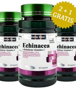 Echinacea 60 Capsules 2+1 GRATIS