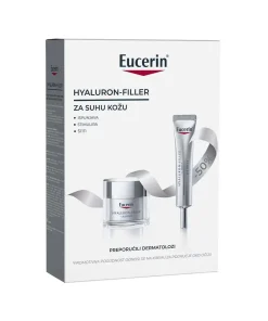 Alternative view of Eucerin Hyaluron-Filler set Dnevna krema za suhu kožu SPF 15 50 ml + Krema za područje očiju SPF 15 15 ml