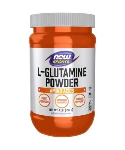 L-Glutamin u prahu NOW (454 g)