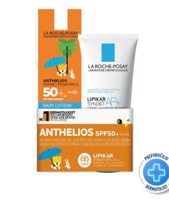 Alternative view of La Roche-Posay Anthelios Baby Set Baby losion 50 ml + Lipikar sindet 100 ml