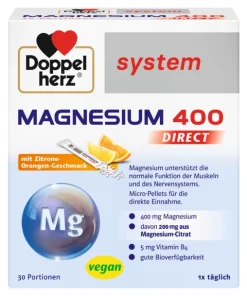 Magnezij 400 DIREKT granule Doppelherz® system