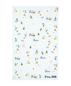 Alternative view of 5D Nail Sticker – Flower Bowl 7 NA1257