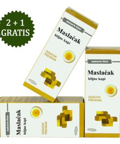 Dandelion Root drops, 50ml 2+1 GRATIS