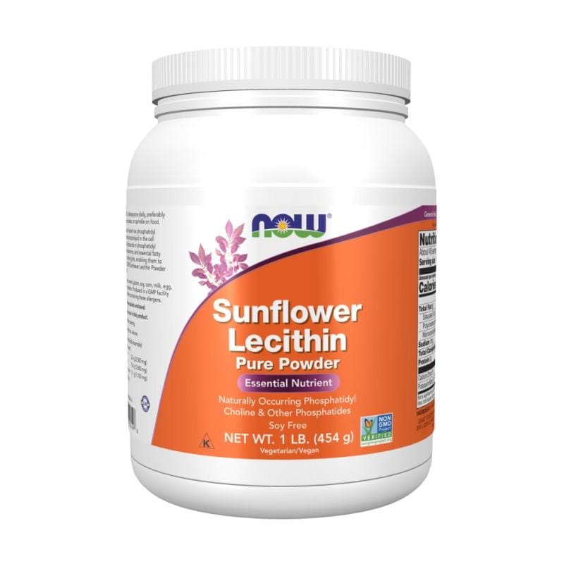 Suncokretov lecitin u prahu NOW (454 g) - Slika 2