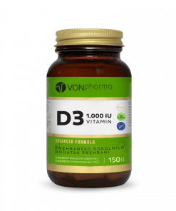 Alternative view of Vitamin D3 1000 IU kapsule Vonpharma