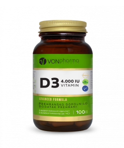 VONpharma VITAMIN D3 4.000 I.E. (100 kapsula)