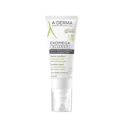 A-DERMA EXOMEGA ALLERGO EMOLIJENTNI BALZAM 40ML - Slika 2