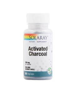 Activated Charcoal Solaray 90 kapsula