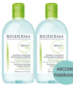 BIODERMA SEBIUM H2O MICELARNA OTOPINA 500ML 1+1