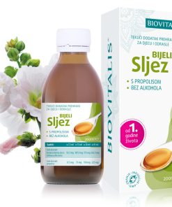 BIJELI SLJEZ SIRUP 200 ml, BIOVITALIS