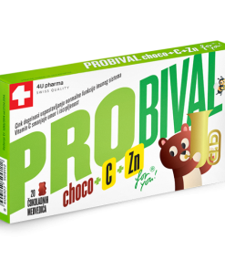 Probival choco+C+Zn 20 čokoladica