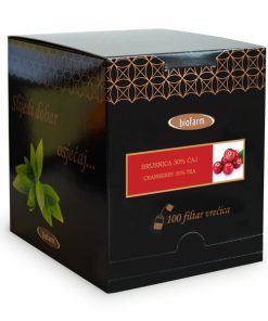 Alternative view of Cranberry tea 30% MAXI, 100 tea bags