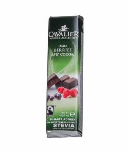 Čokolada tamna sa stevijom i bobičastim voćem 40g