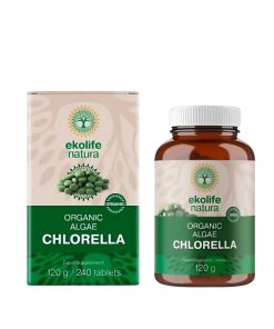 EKOLIFE CHLORELLA ORG 240 TABLETA