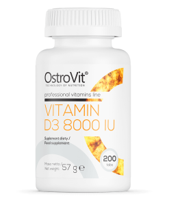 Alternative view of Vitamin D3 8000iu 200tab, Ostrovit