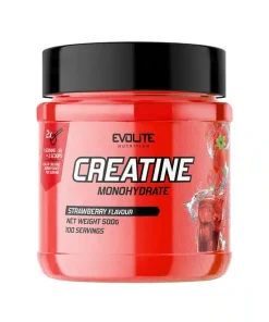 Kreatin monohidrat okus jagoda 500g, Evolite