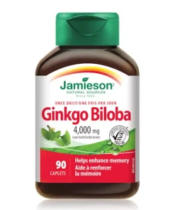 GINKGO BILOBA 4000MG TABLETE A90 JAMIESON