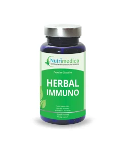 Alternative view of Herbal immuno 250 mg kvercetin i 250 mg standardizirani ekstrakt maslinovog lista 60 kapsula