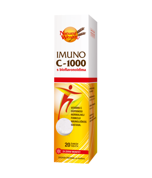 NW IMUNO C-1000 S BIOFLAVONOIDIMA a 20 šumećih tableta - Slika 2