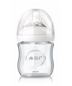 AVENT staklena bočica za hranjenje +0m, 120 mL