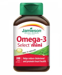Alternative view of JAMIESON OMEGA-3 SELECT MINI KAPSULE A200