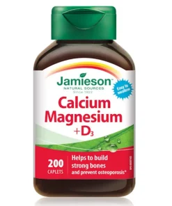 KALCIJ MAGNEZIJ I VITAMIN D3 TABLETE A200 JAMIESON