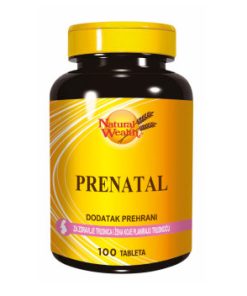 Prenatal a 100 tableta Natural Wealth