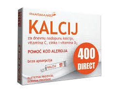 Alternative view of Kalcij 400 DIRECT KESICE A20  PHARMAMED
