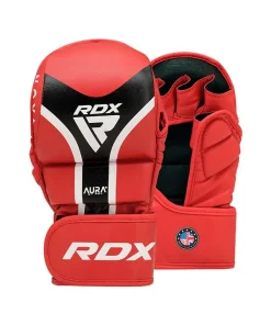 Alternative view of RDX T17 Aura Plus Rukavice za Sparing – Crvene