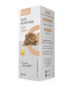 RUJEVINA kapi 30ml Pharmacy Bio- za bolesti prostate, bubrega i urinarnih infekcija