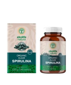EKOLIFE SPIRULINA ORG 240 TABLETA