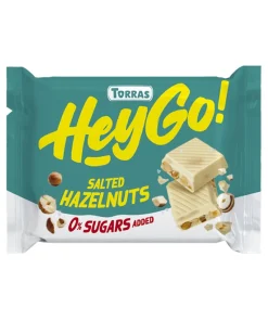 Alternative view of Torras HeyGo! bijela čokolada s lješnjacima i soli