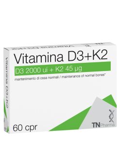 Vitamin D3 + K2 | 2000 IU D3 + 45 mcg K2